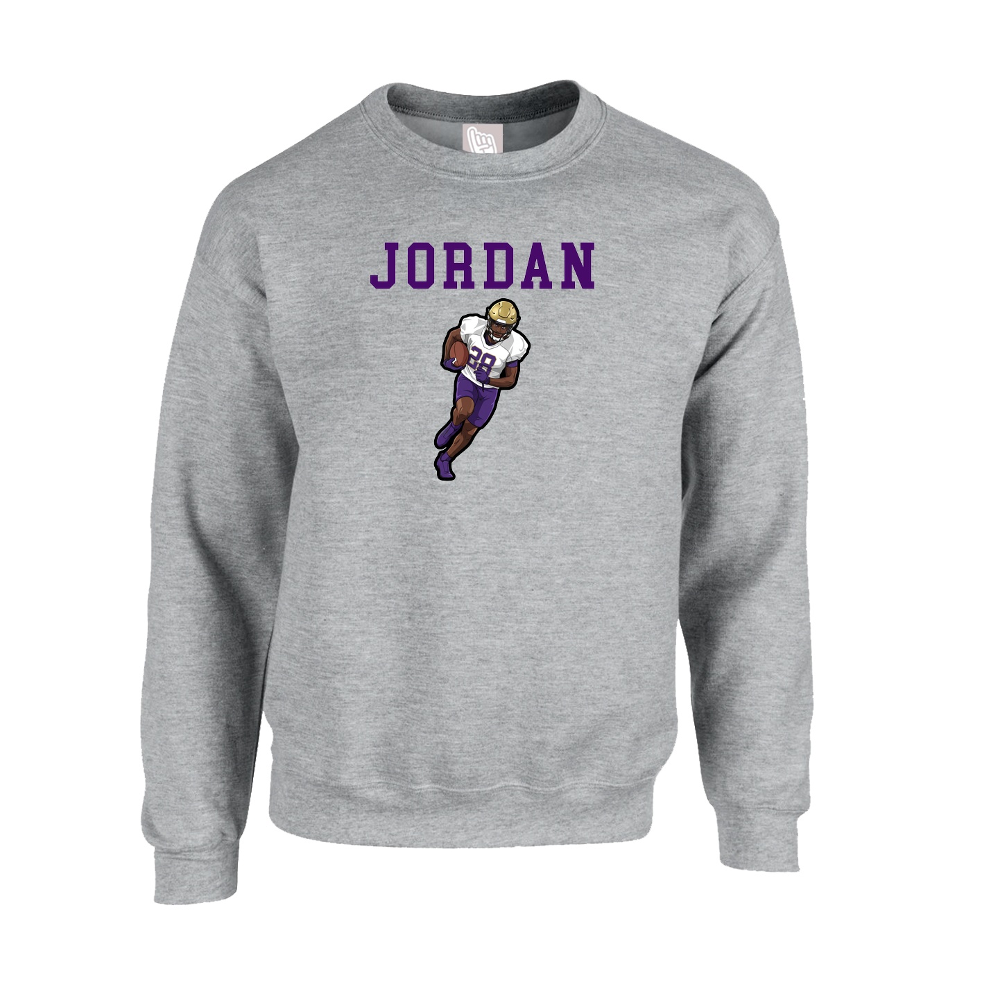 Fleece Crew — Shirsey in Grey