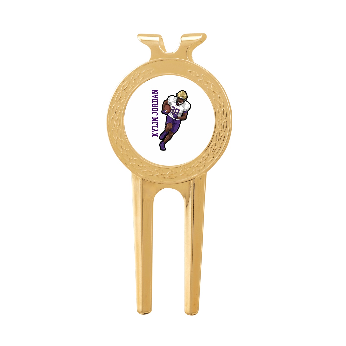 Divot Tool with Ball Marker — Name Vertical in Classic