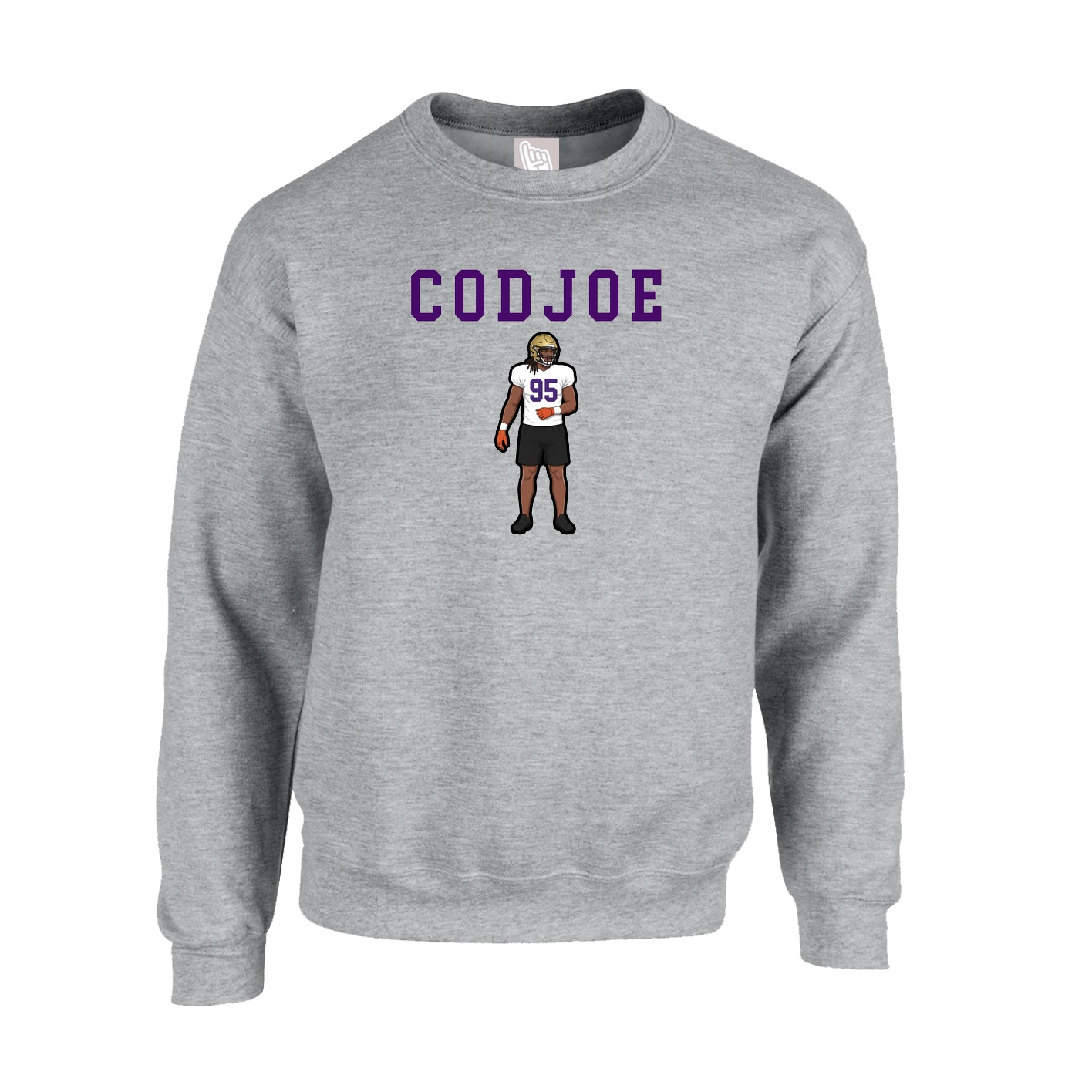 Fleece Crew — Shirsey in Grey
