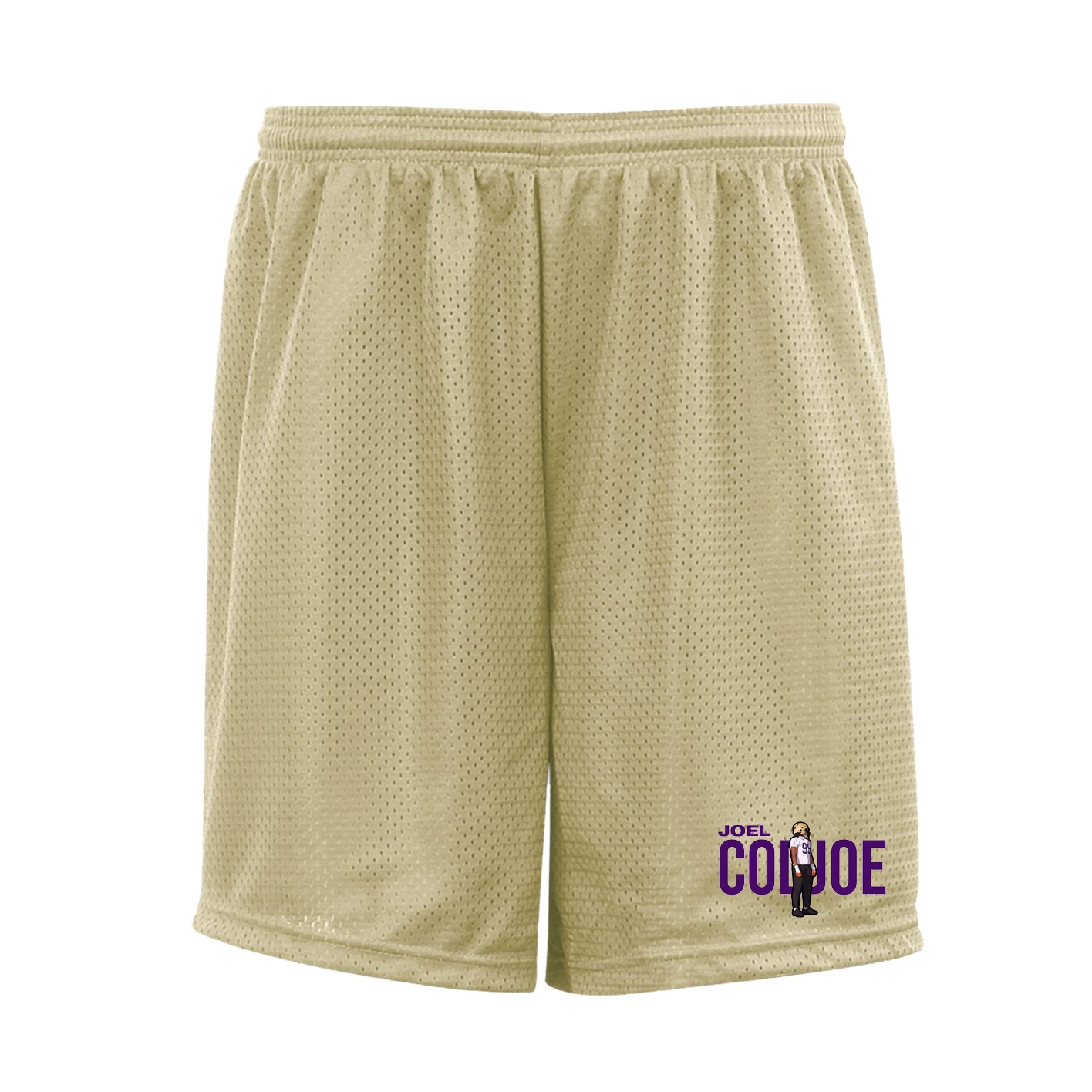Shorts — Player Name in Vegas Gold