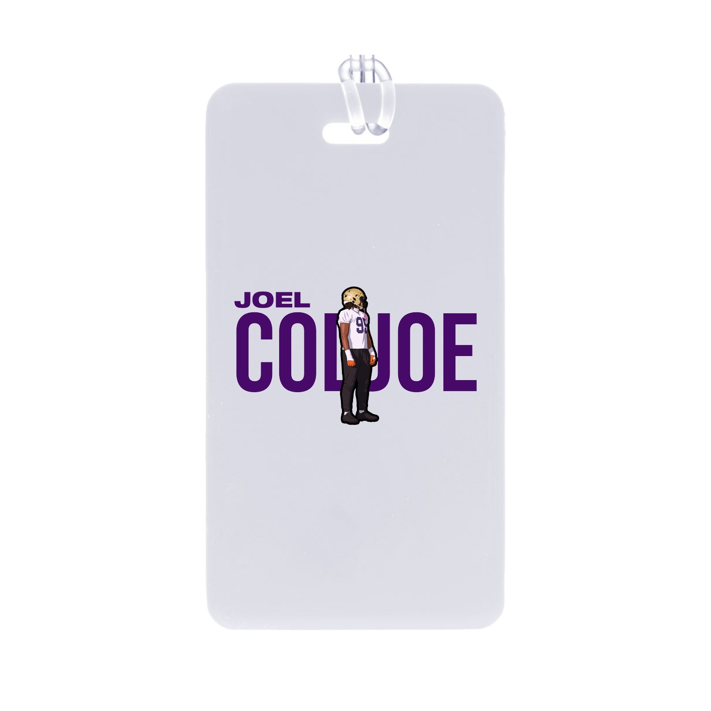 Bag Tag — Player Name in Classic