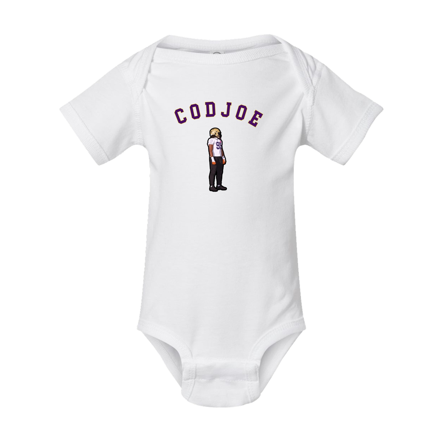 Baby Onesie — Shirsey Arch in White
