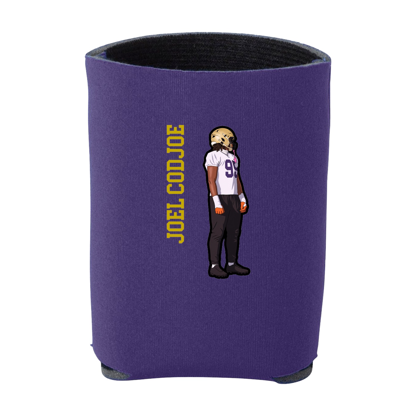 Can Holder — Name Vertical in Purple