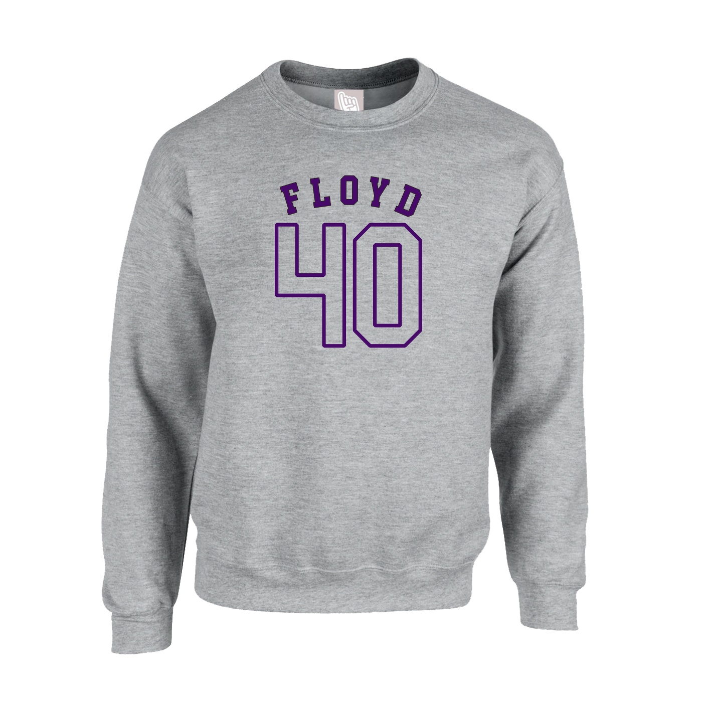 Fleece Crew — Shirsey Arch in Grey