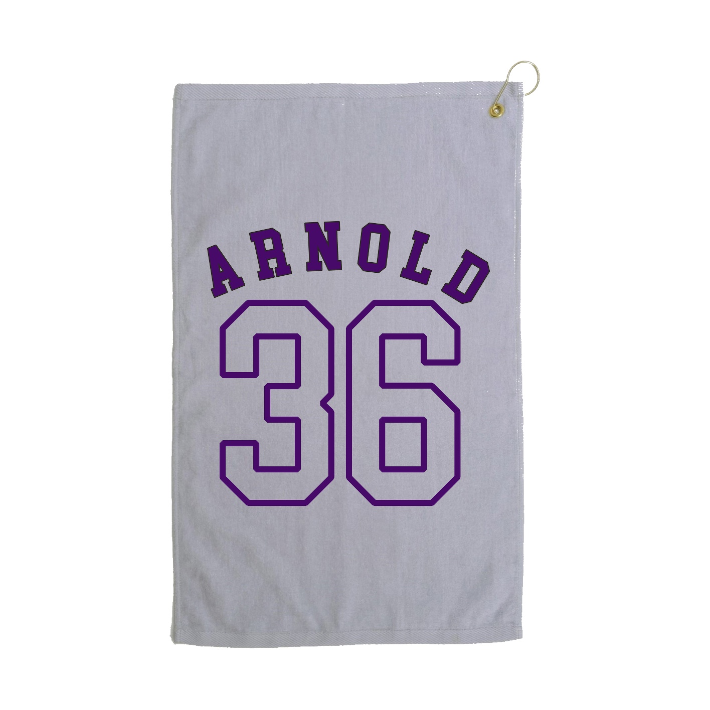 Golf Towel — Shirsey Arch in Grey