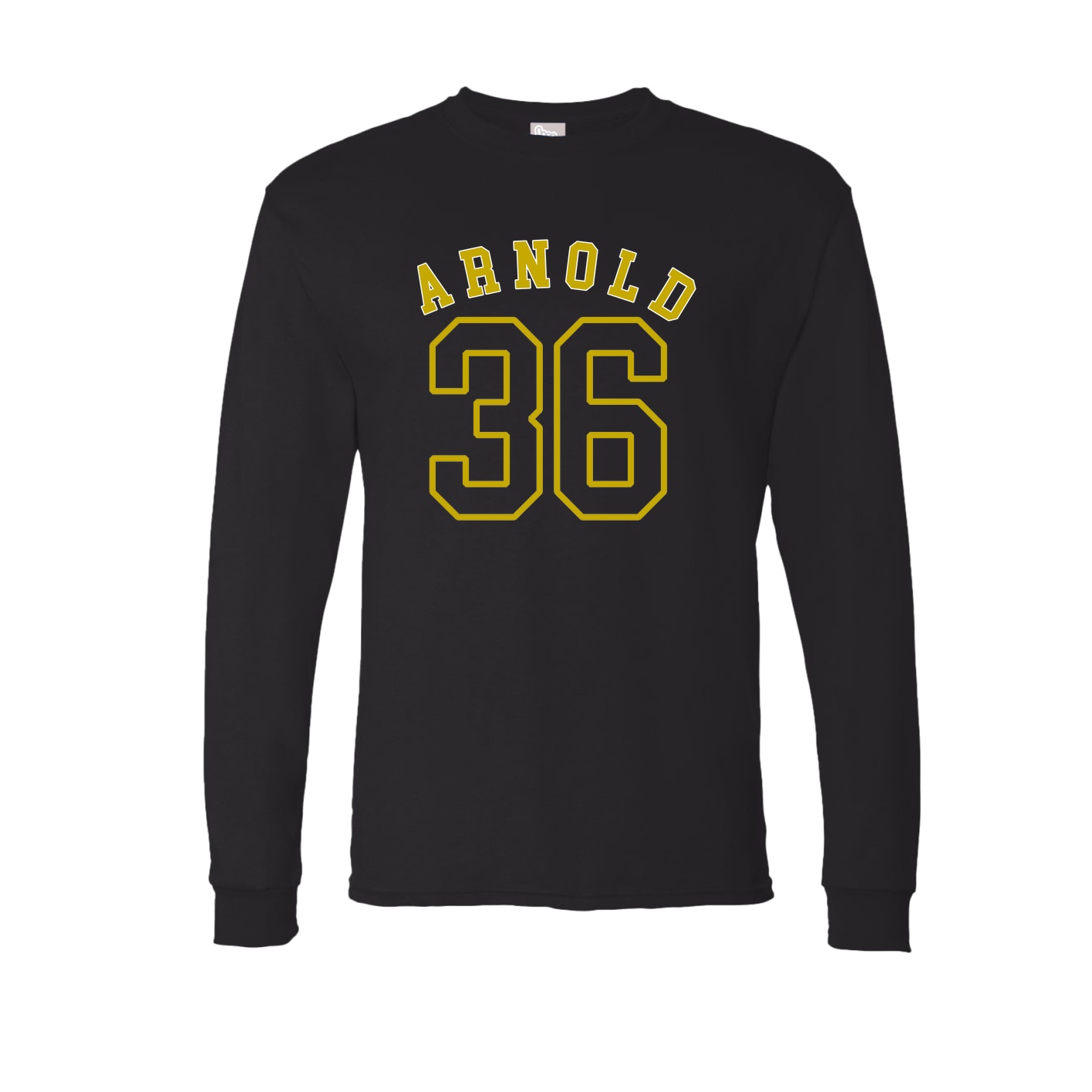 Long Sleeve Tee — Shirsey Arch in Black