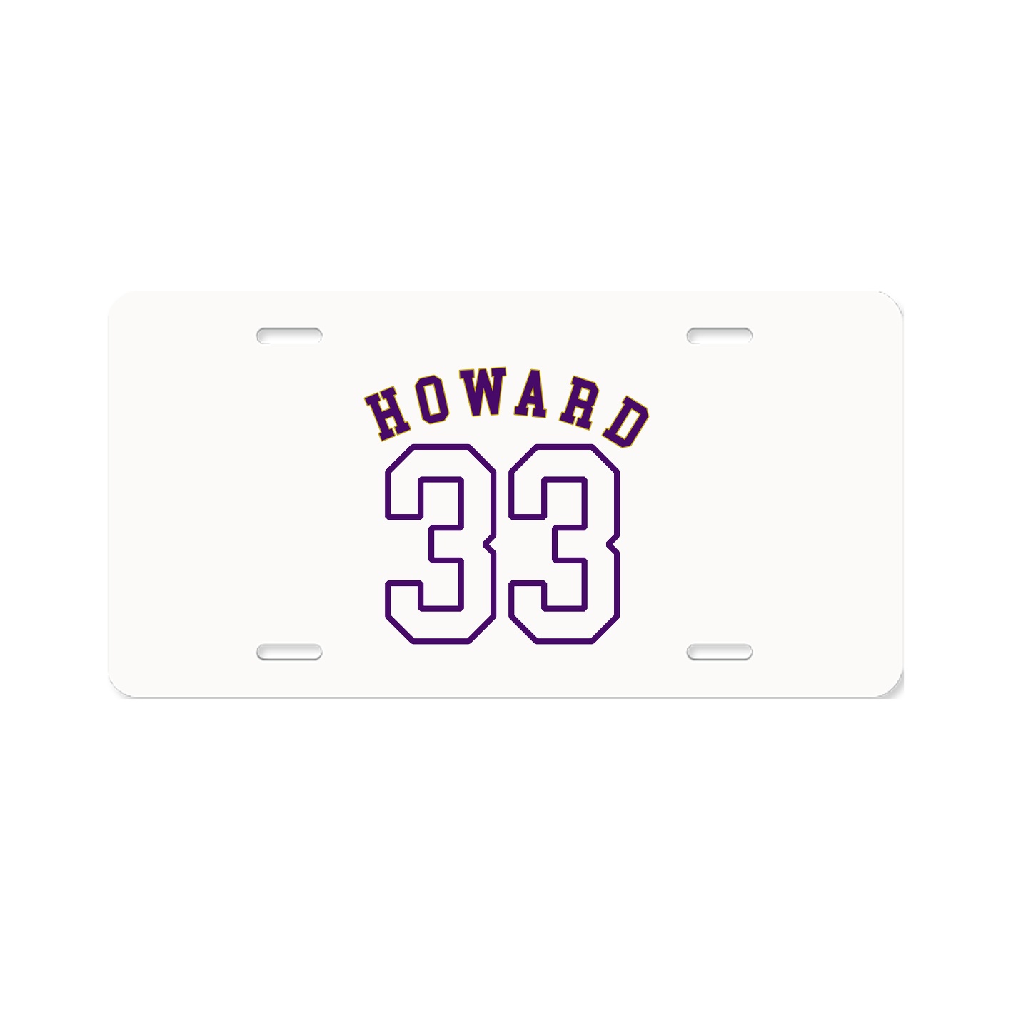 License Plate — Shirsey Arch in Classic