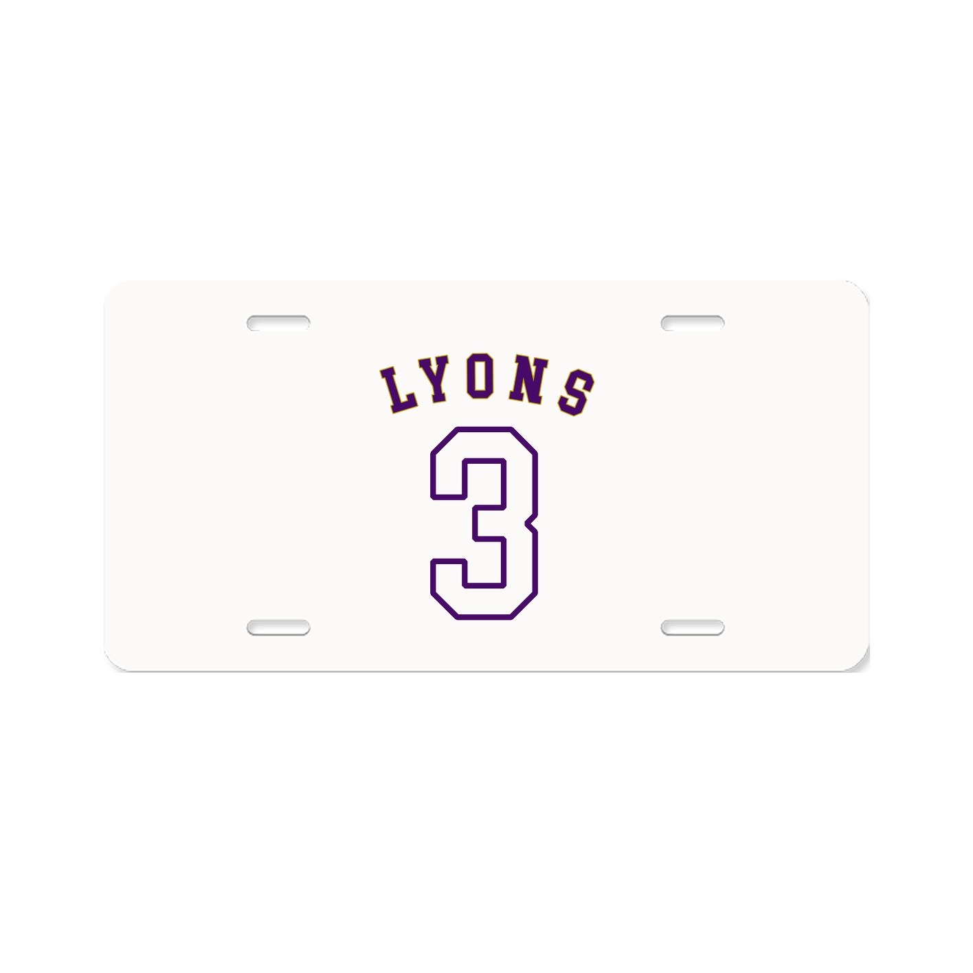 License Plate — Shirsey Arch in Classic