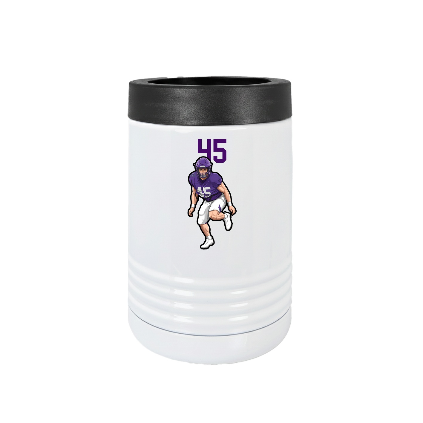 Beverage Holder — Number Top in White