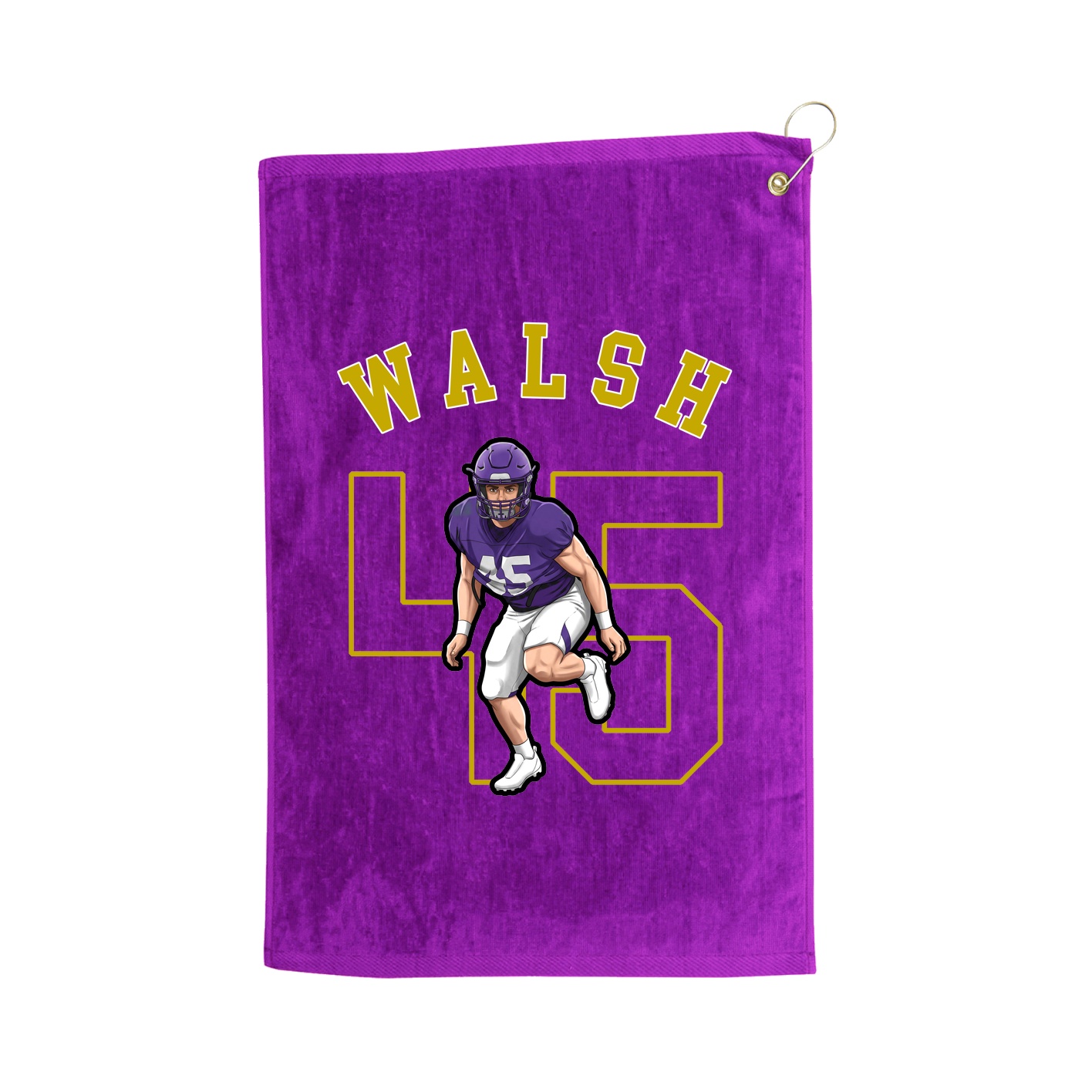 Golf Towel — Shirsey Arch in Purple