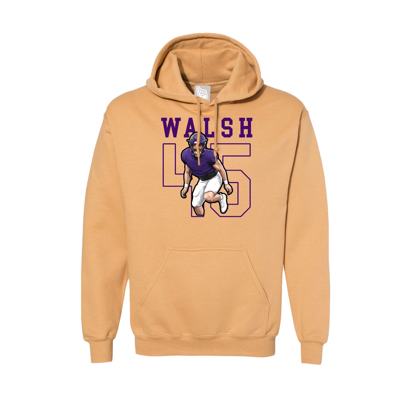 Hoodie — Shirsey in Vegas Gold