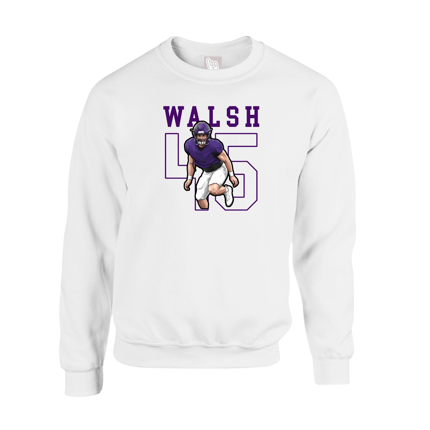 Fleece Crew — Shirsey in White