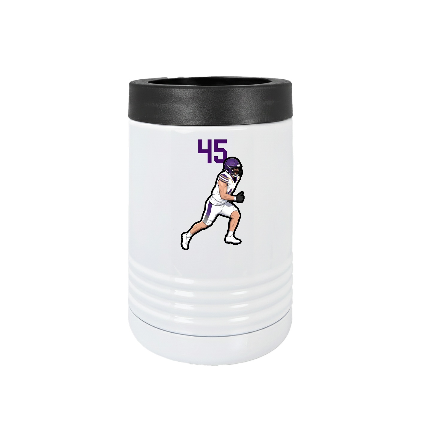 Beverage Holder — Number Top in White