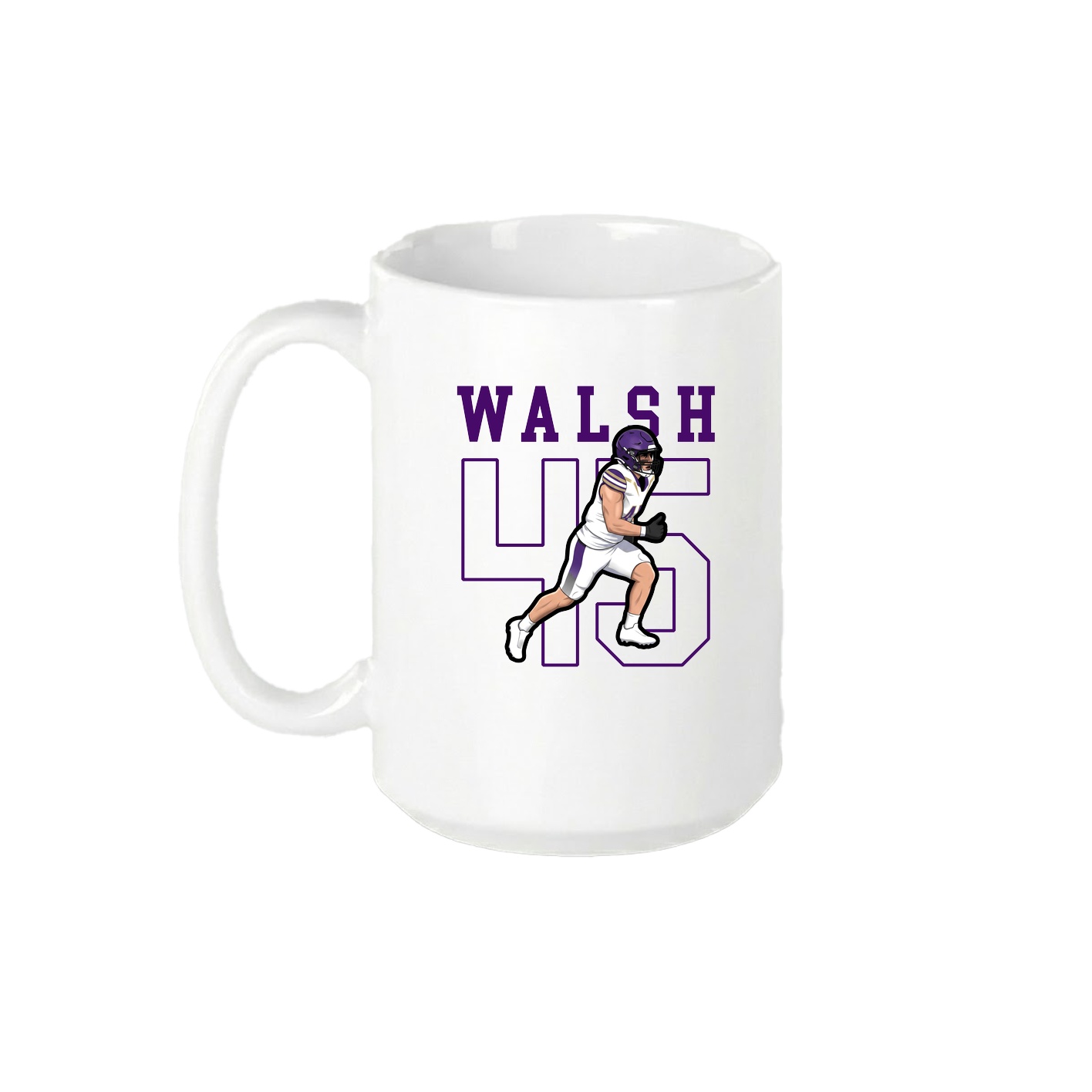 15oz Coffee Mug — Shirsey in White