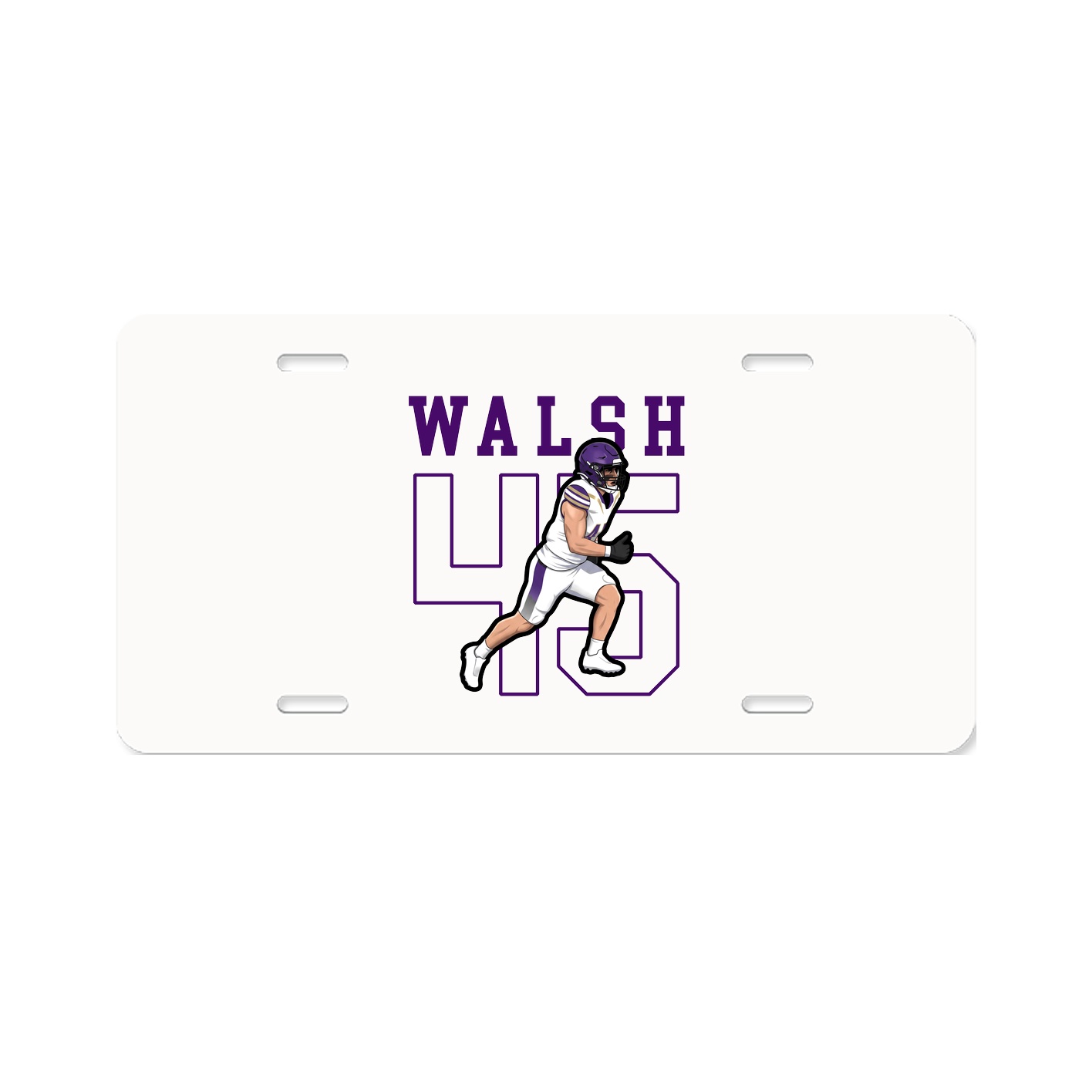 Aluminum License Plate