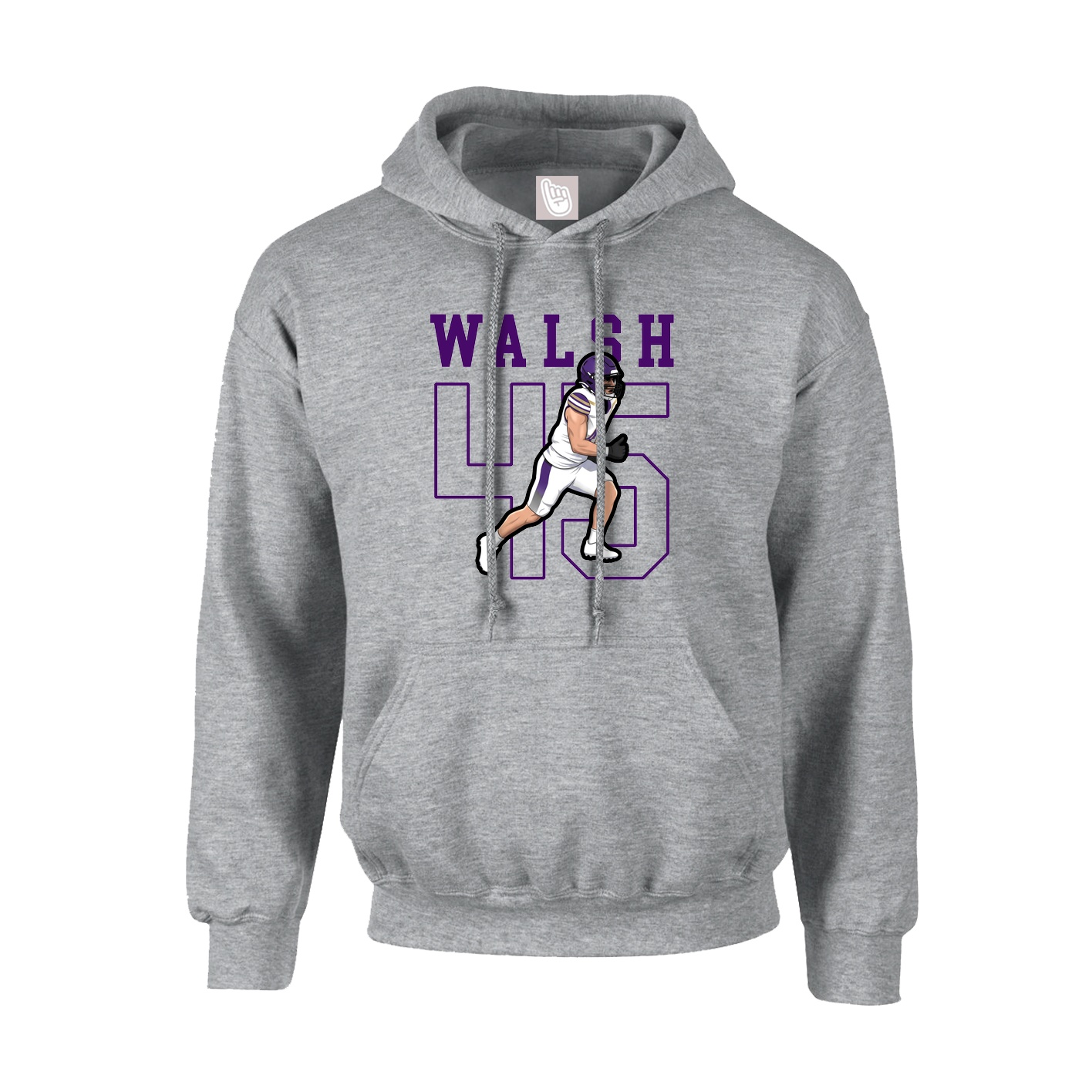 Youth Hoodie — Shirsey in Grey
