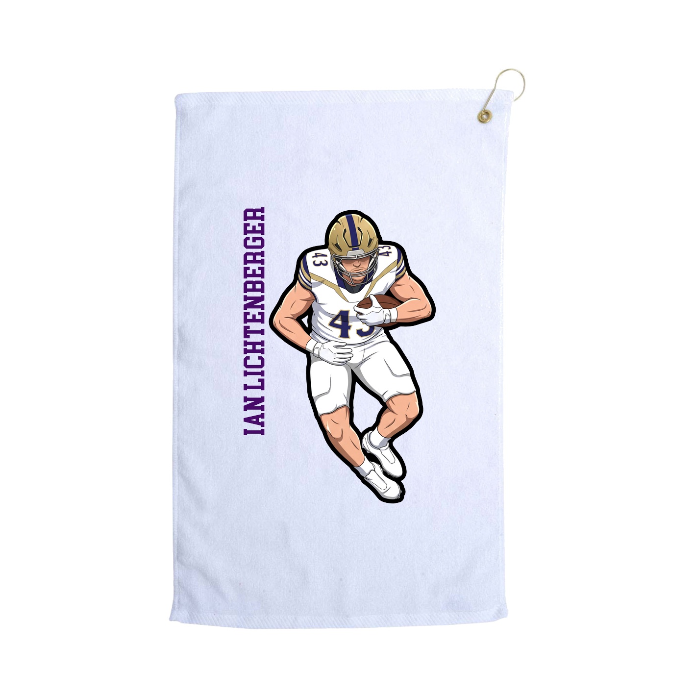 Terry Velour Golf Towel
