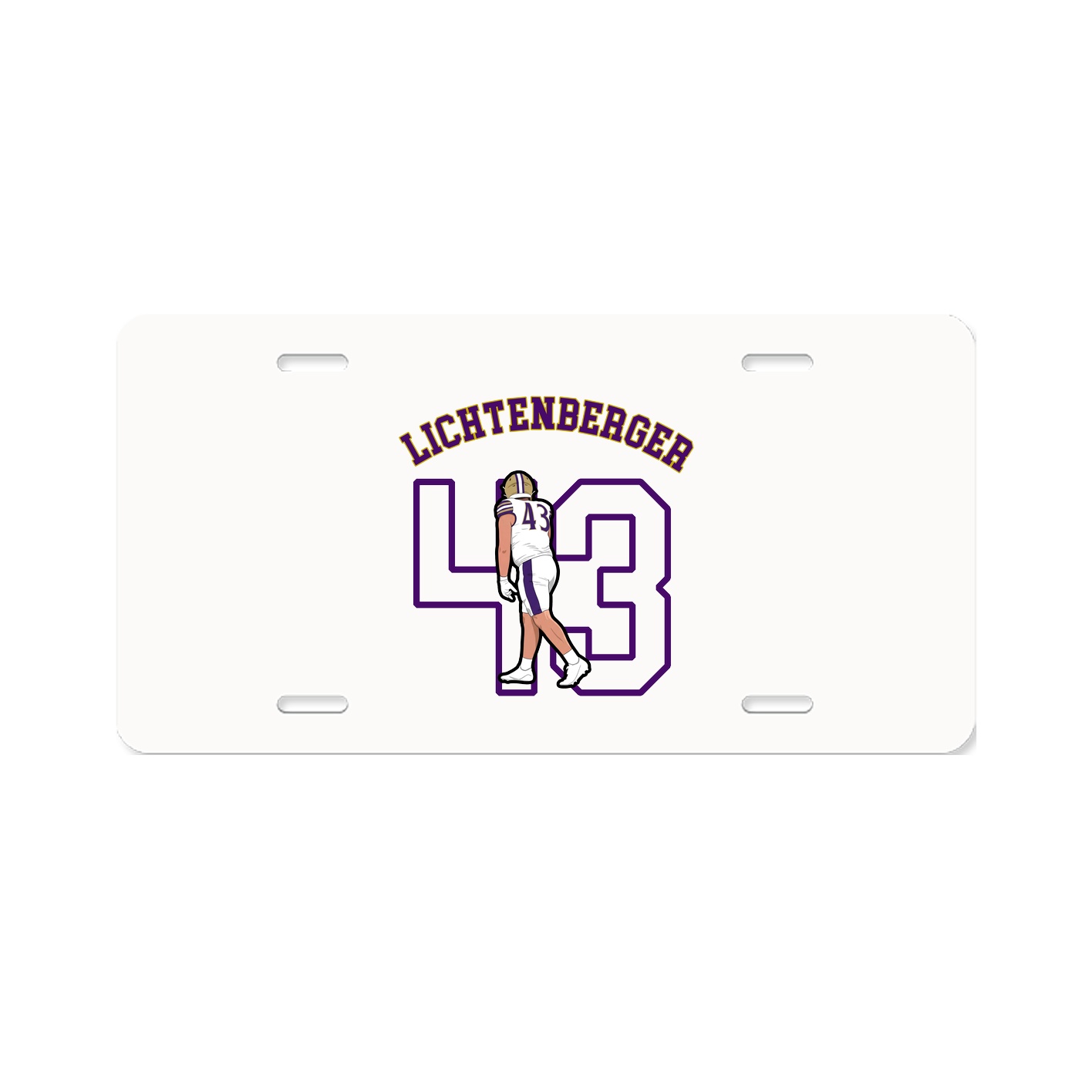 License Plate — Shirsey Arch in Classic