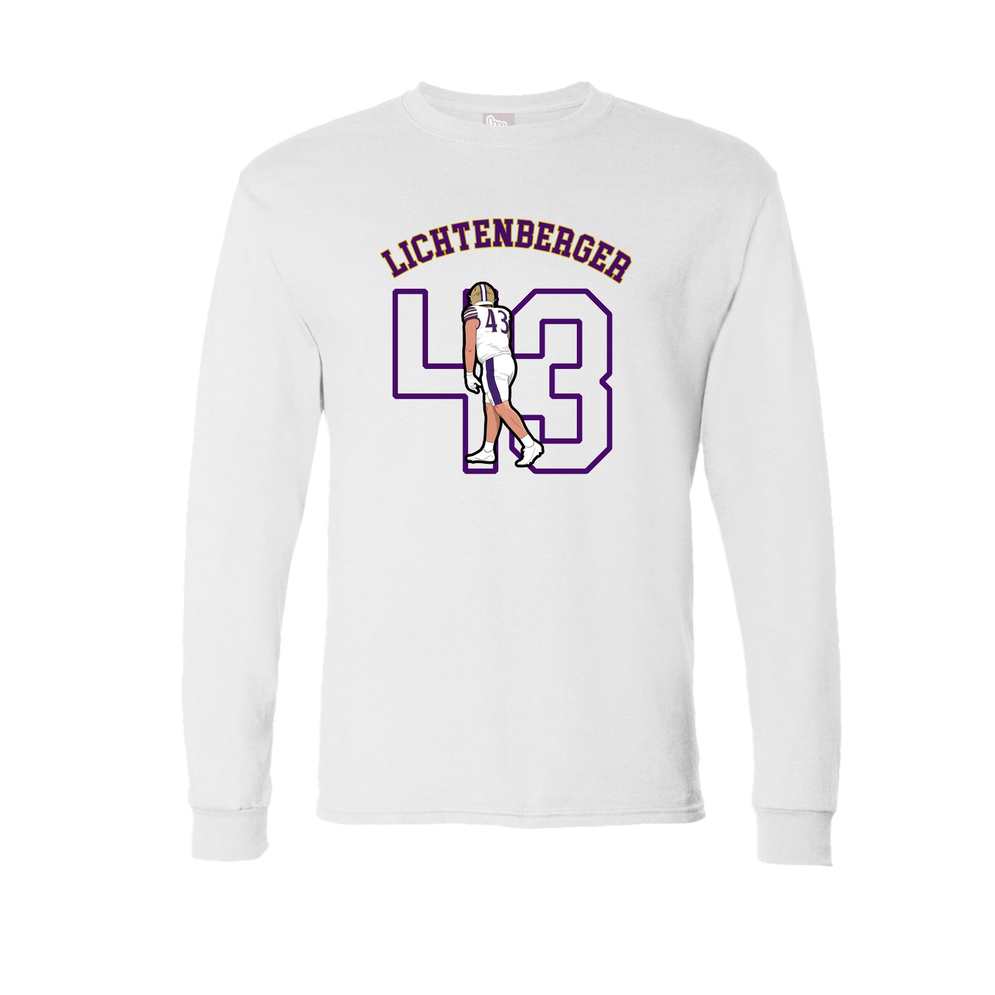 Long Sleeve Tee — Shirsey Arch in White