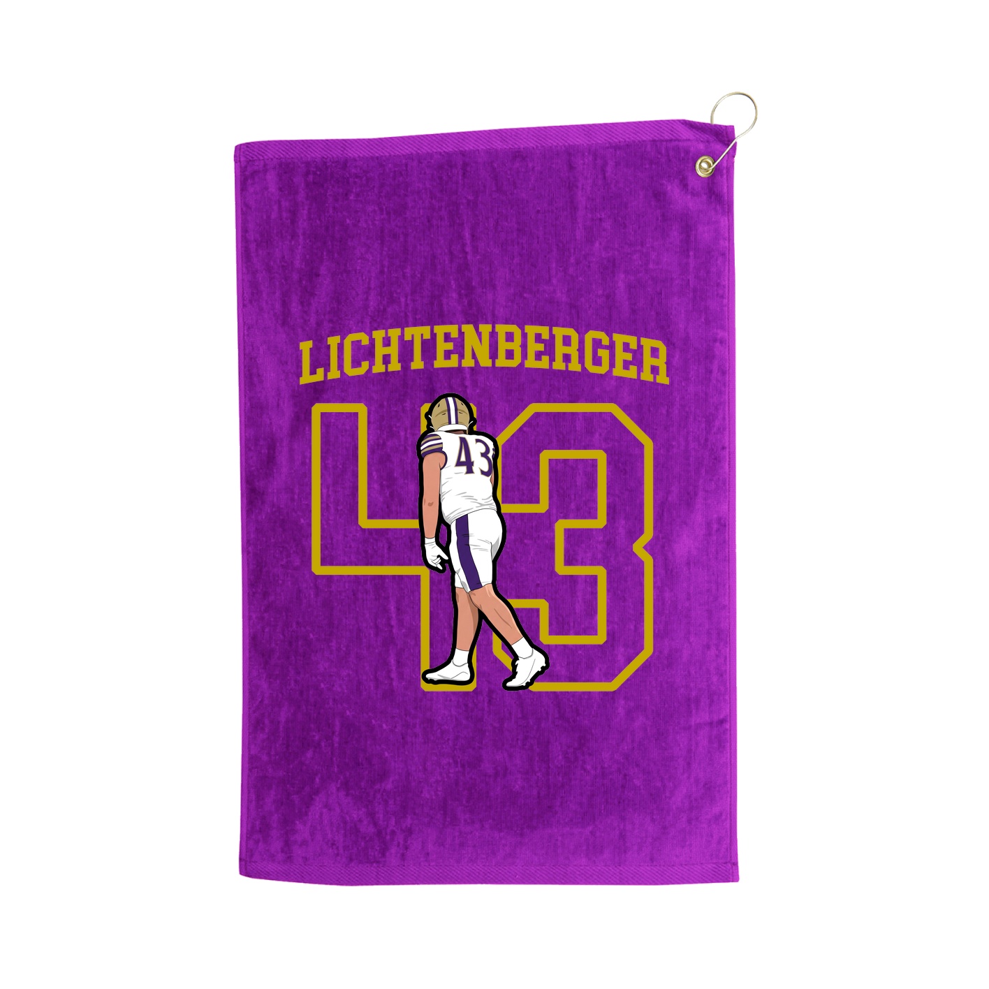 Golf Towel — Shirsey in Purple