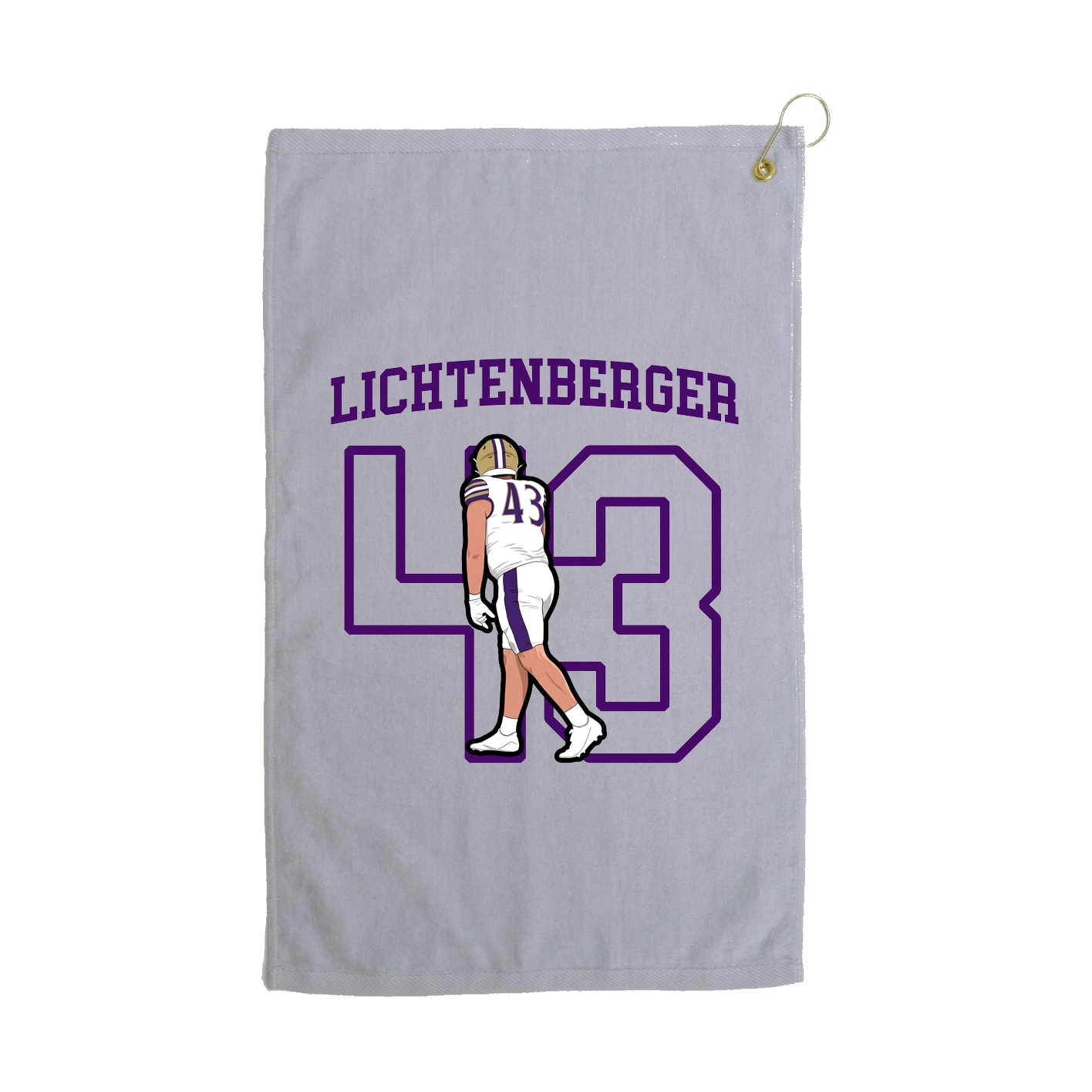 Golf Towel — Shirsey in Grey