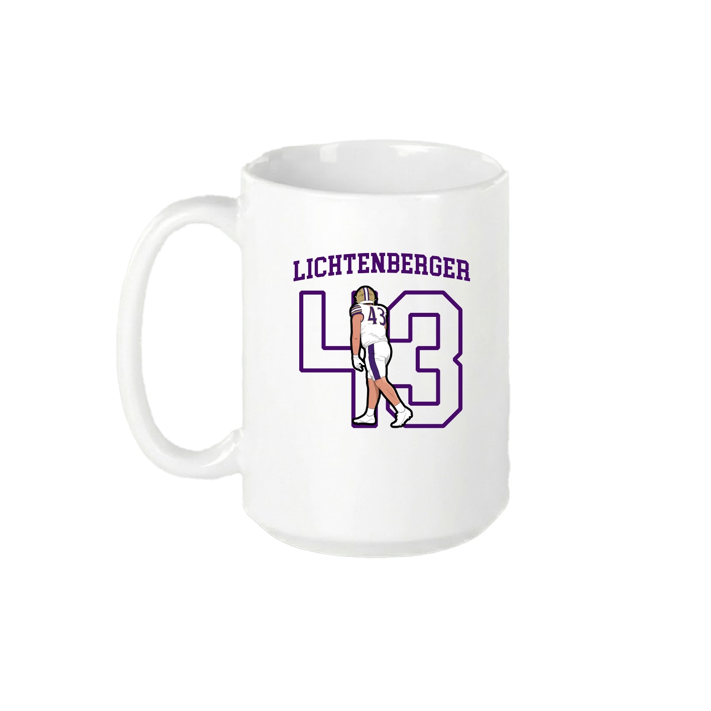 15oz Coffee Mug — Shirsey in White