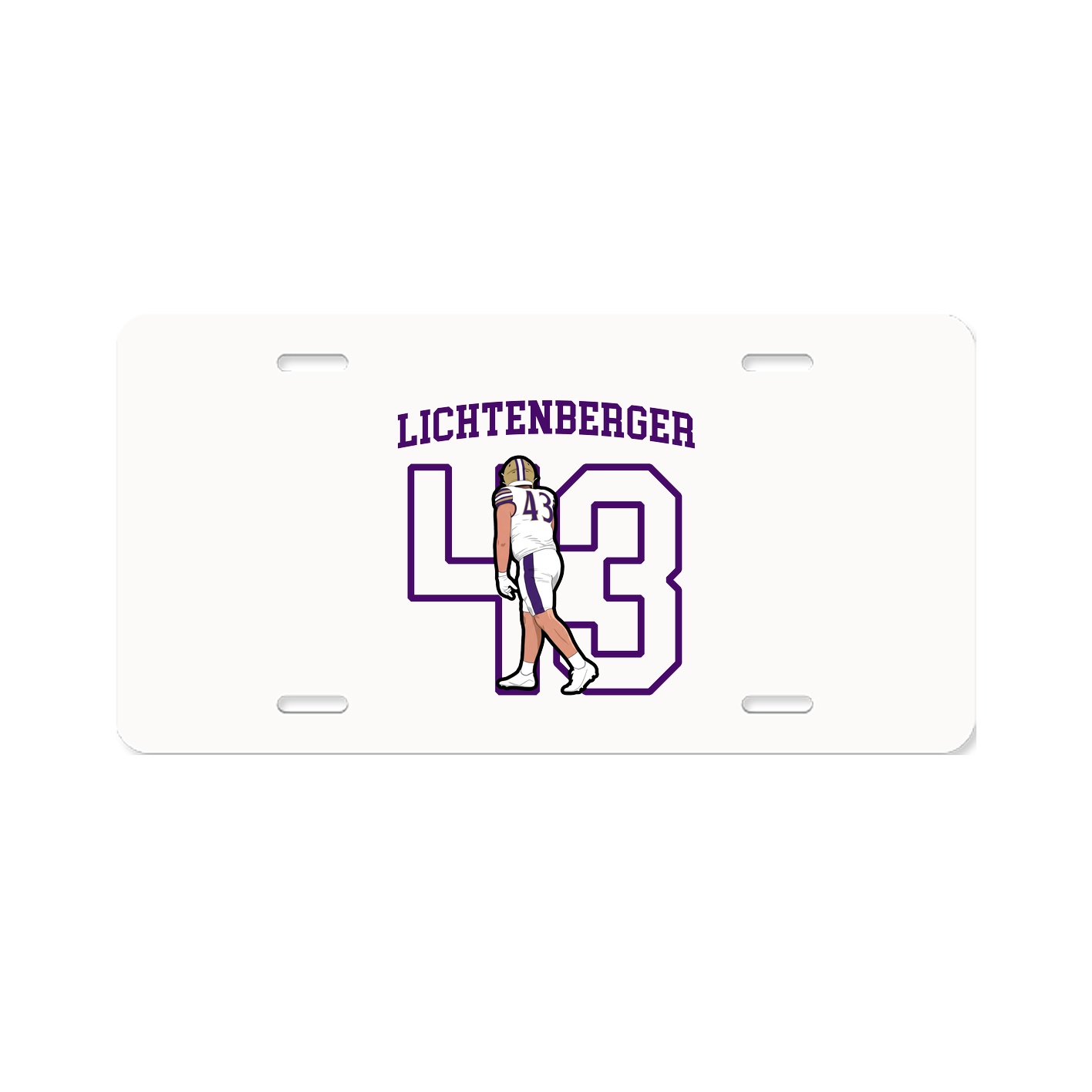 License Plate — Shirsey in Classic