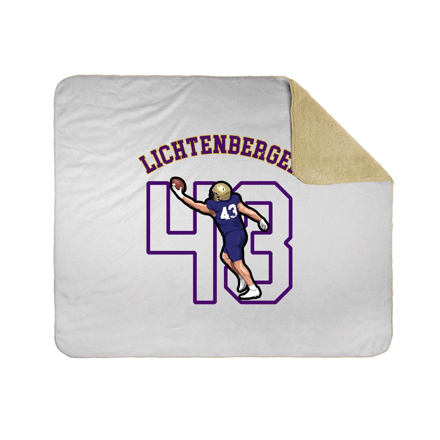 Throw Blanket — Shirsey Arch in White