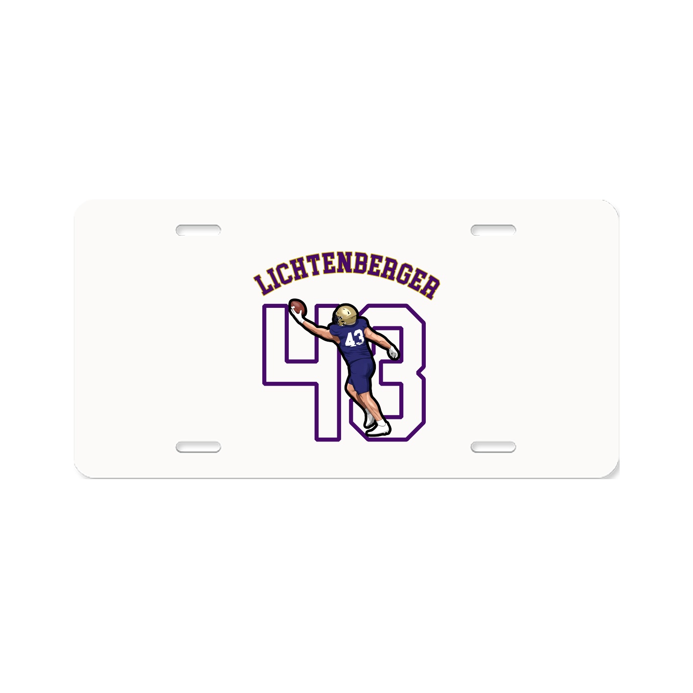 License Plate — Shirsey Arch in Classic