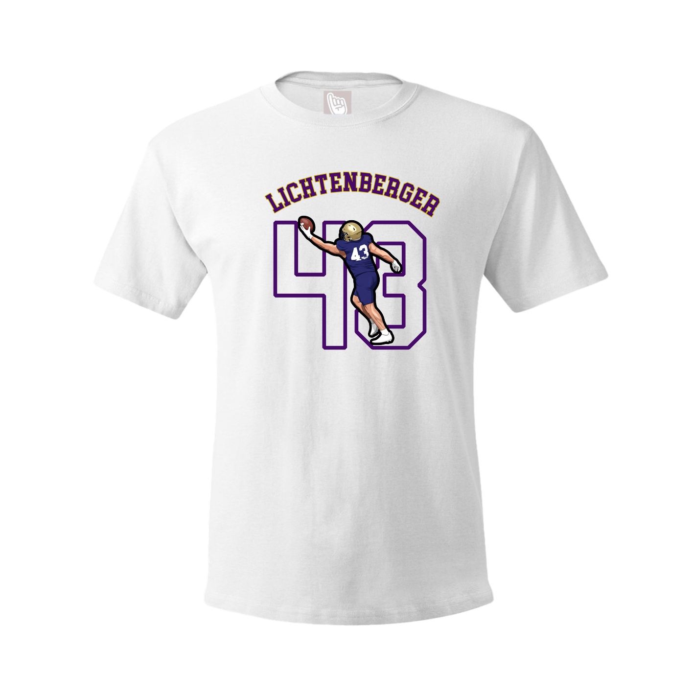 Tee — Shirsey Arch in White