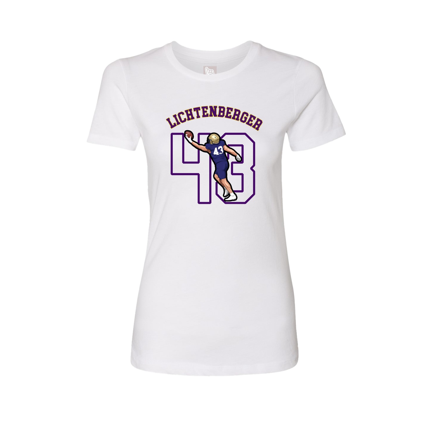 Womens Tee — Shirsey Arch in White