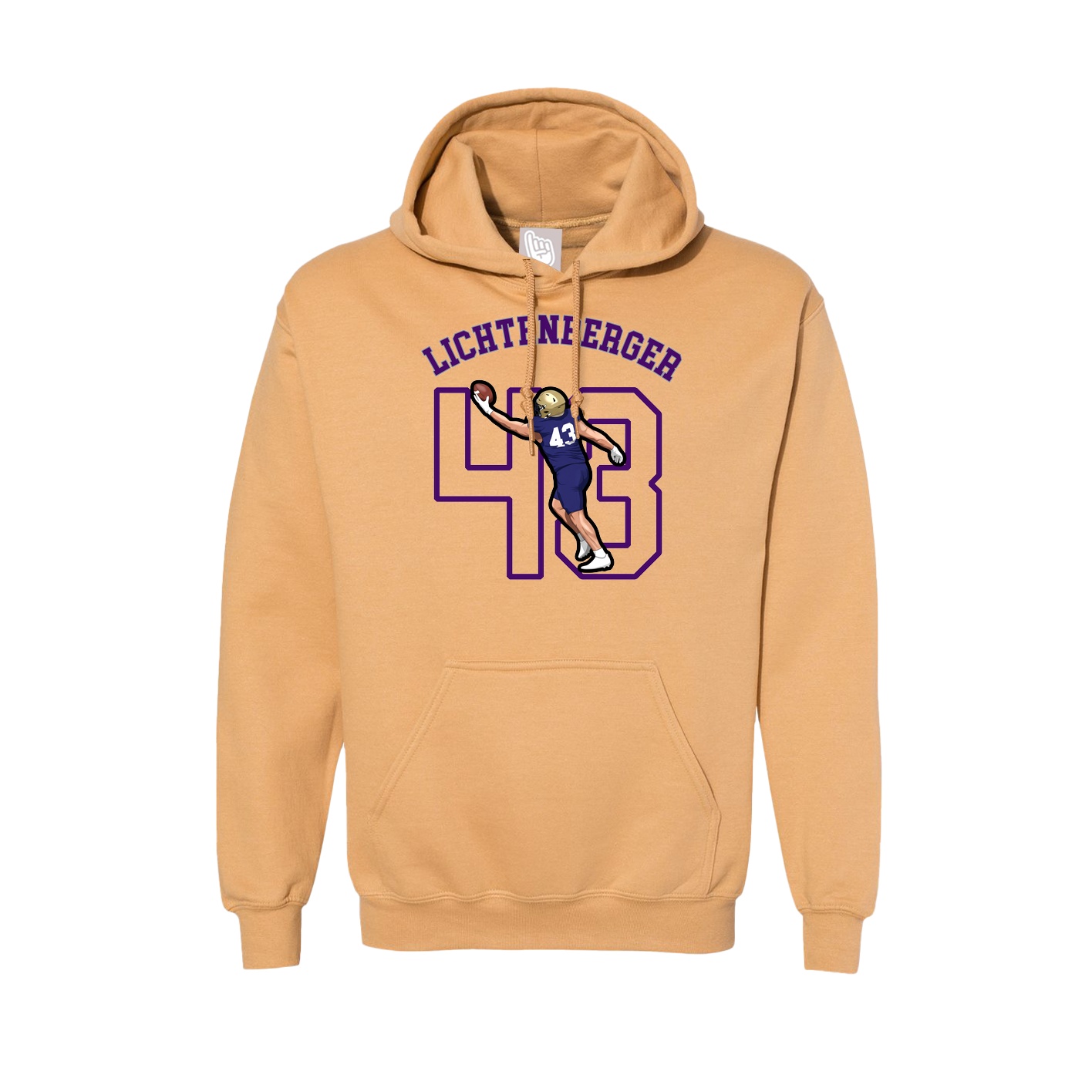 Hoodie — Shirsey Arch in Vegas Gold