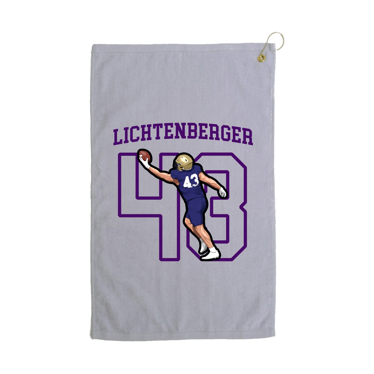 Golf Towel — Shirsey in Grey