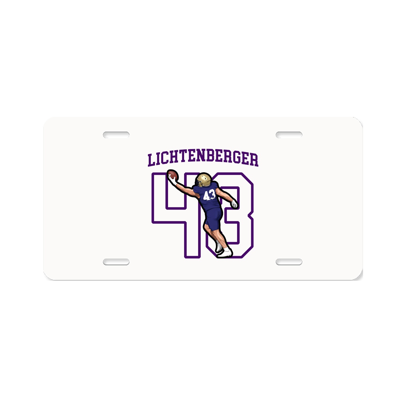 License Plate — Shirsey in Classic