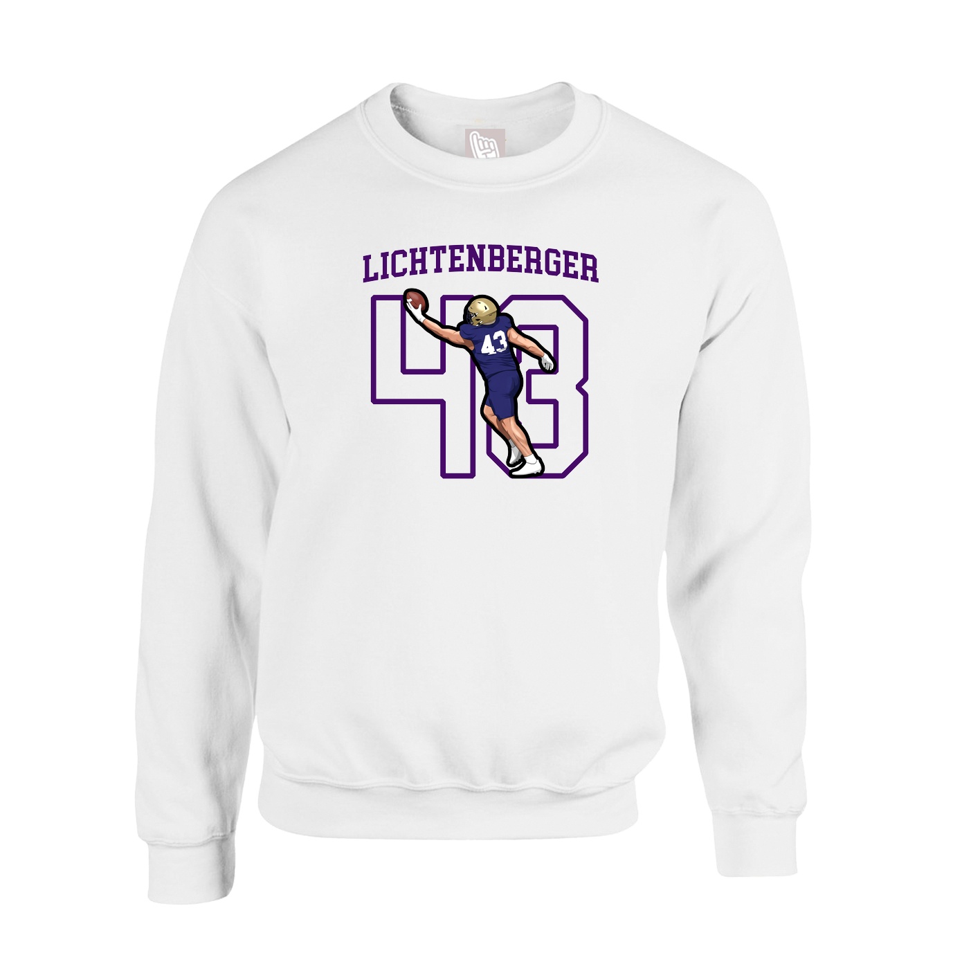 Fleece Crew — Shirsey in White
