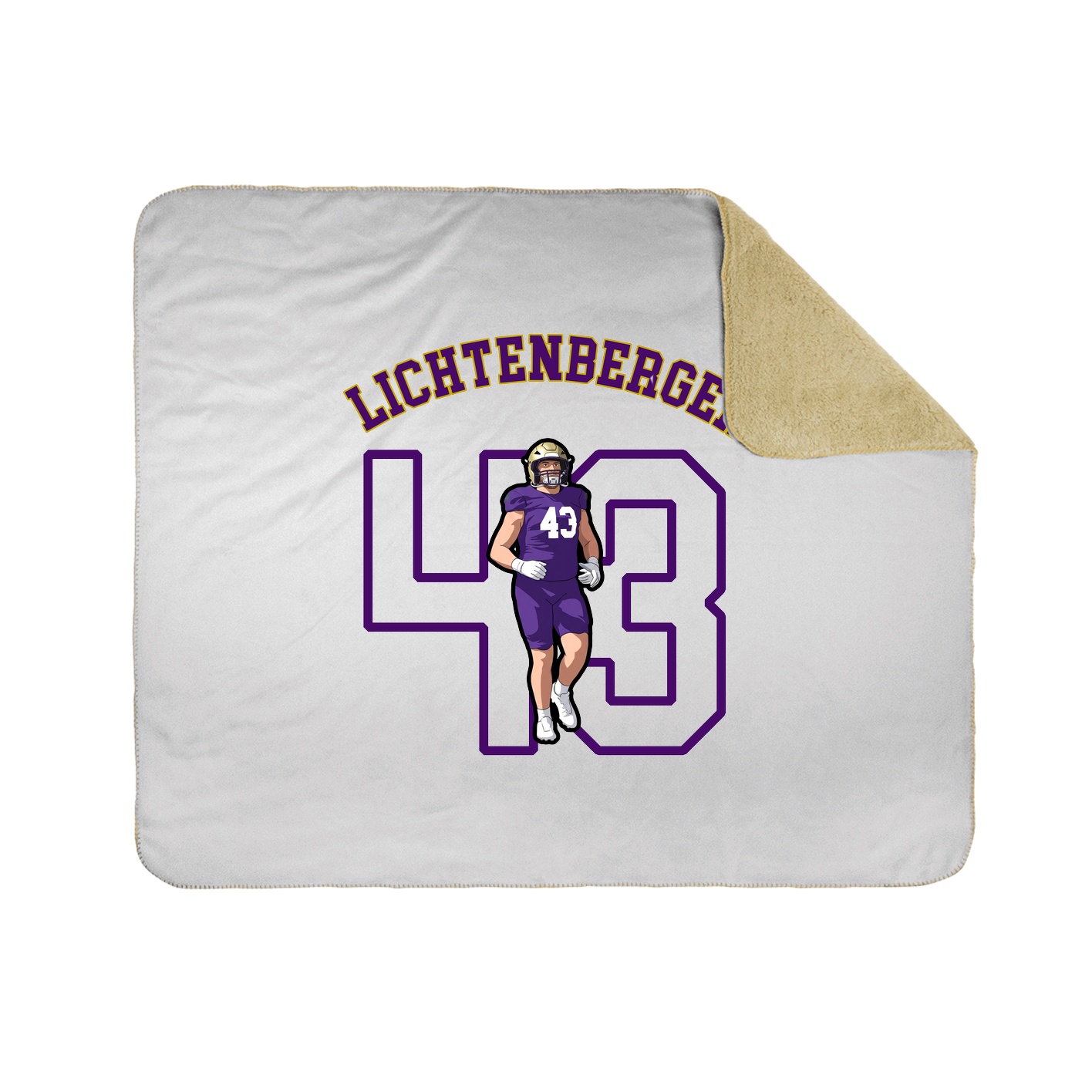 Throw Blanket — Shirsey Arch in White