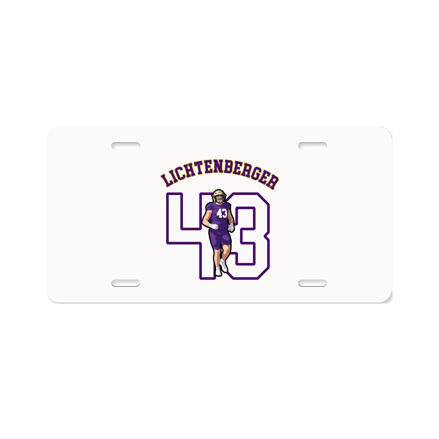 License Plate — Shirsey Arch in Classic