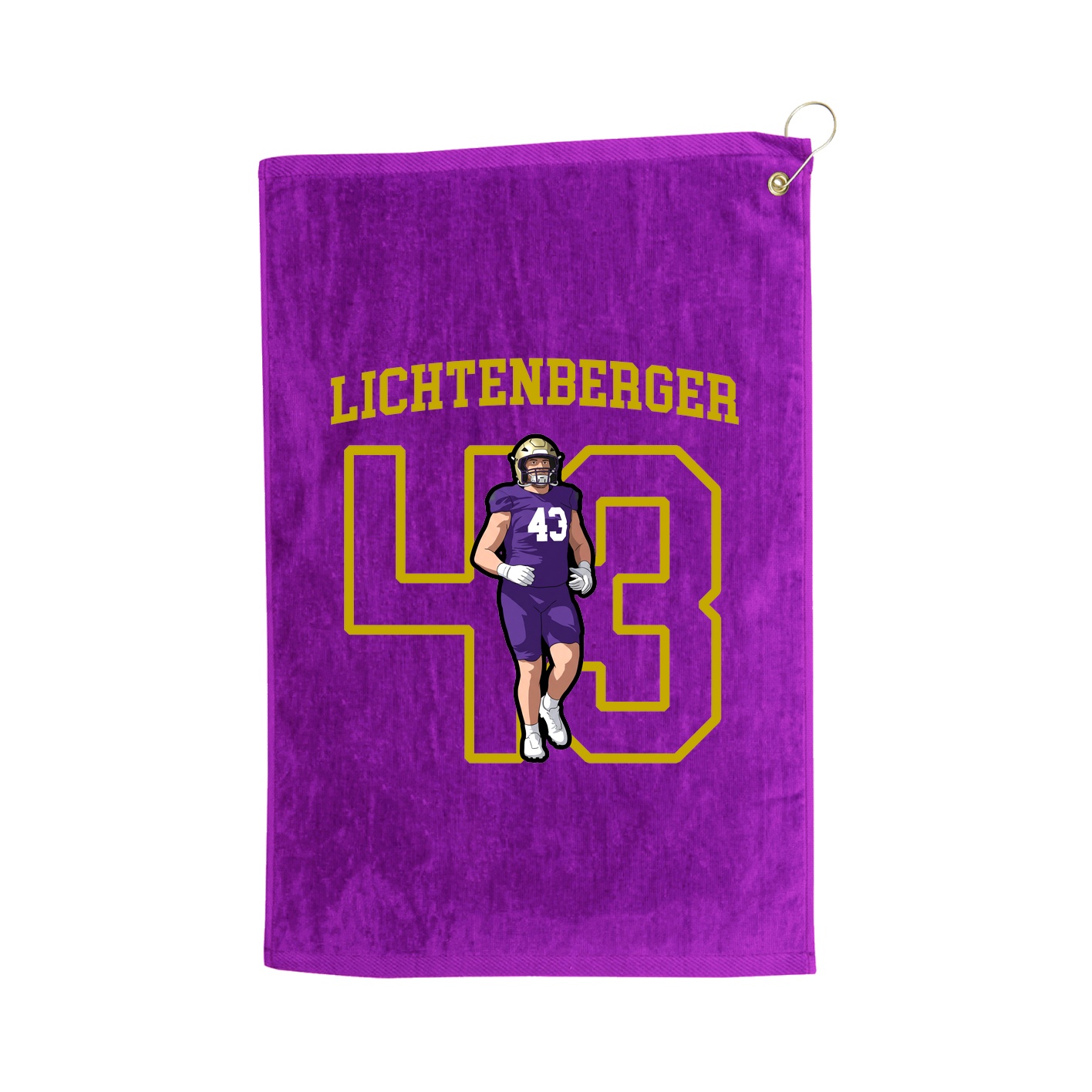 Golf Towel — Shirsey in Purple
