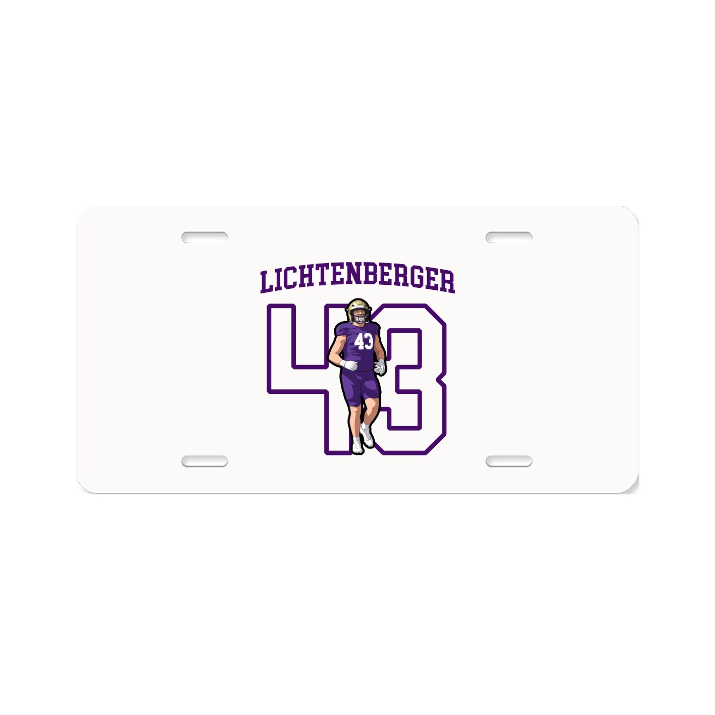 License Plate — Shirsey in Classic
