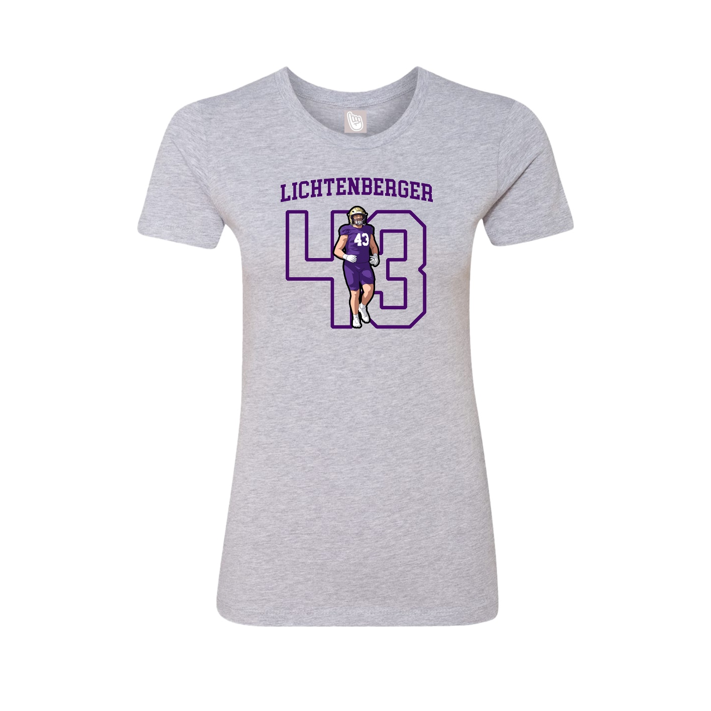 Womens Tee — Shirsey in Grey