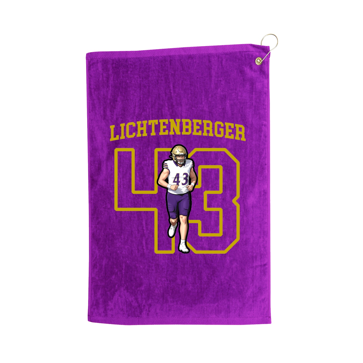Golf Towel — Shirsey in Purple