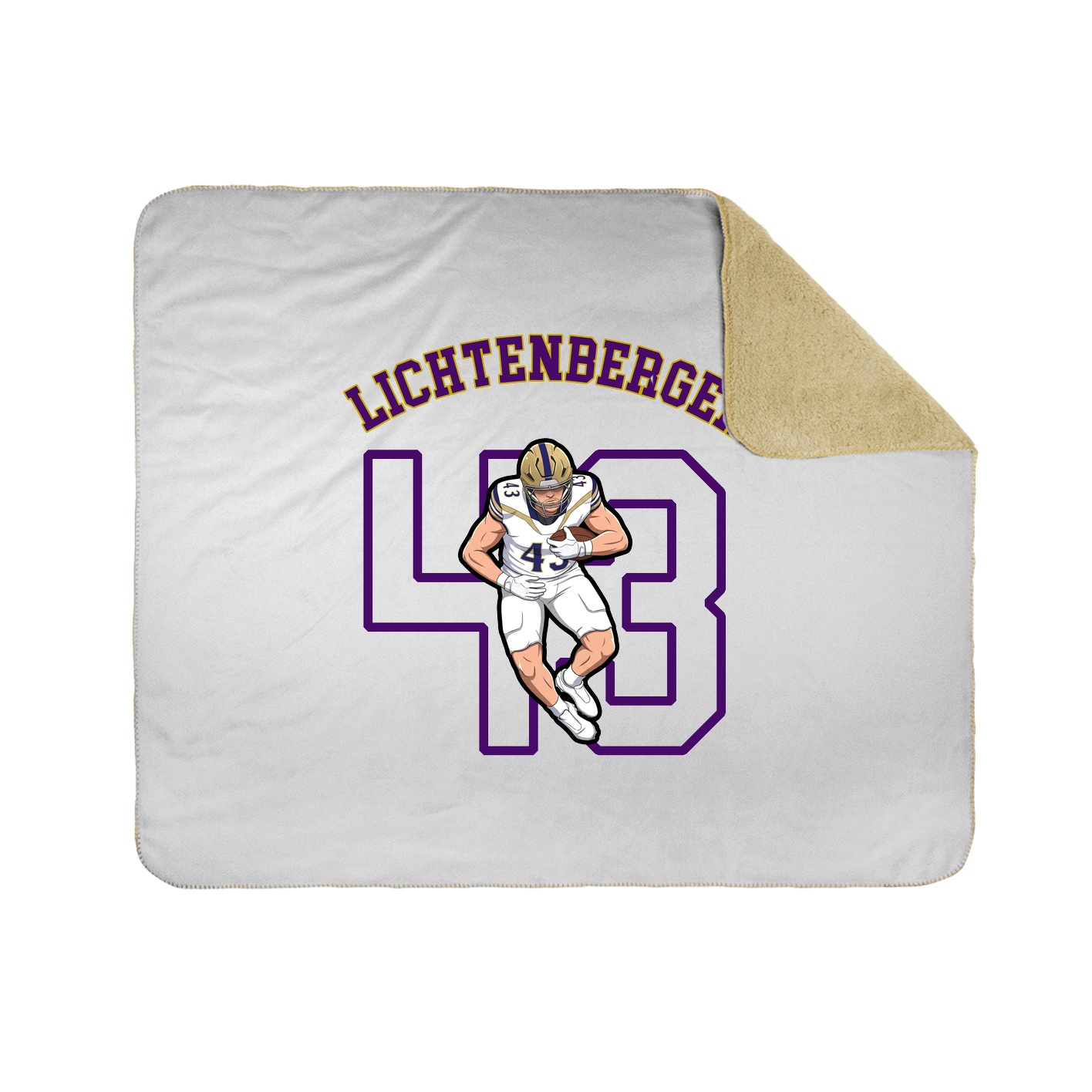 Throw Blanket — Shirsey Arch in White
