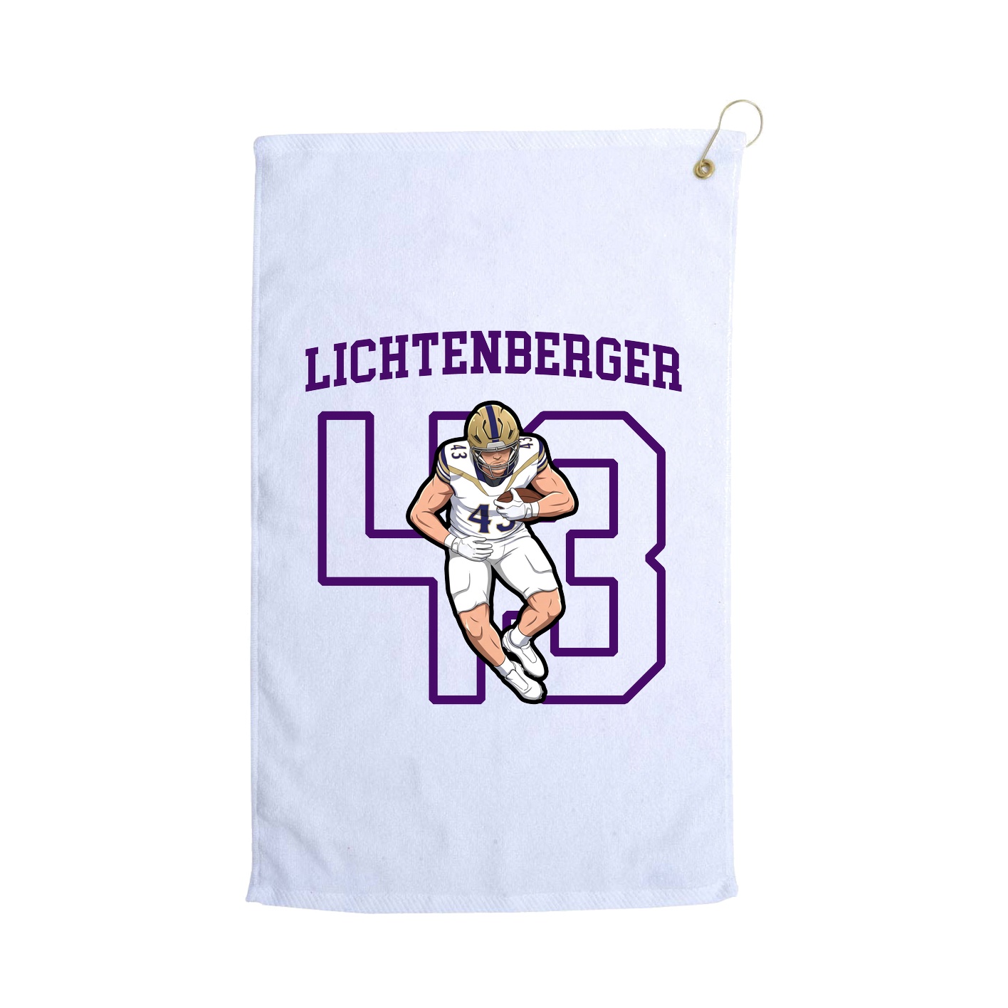 Golf Towel — Shirsey in White