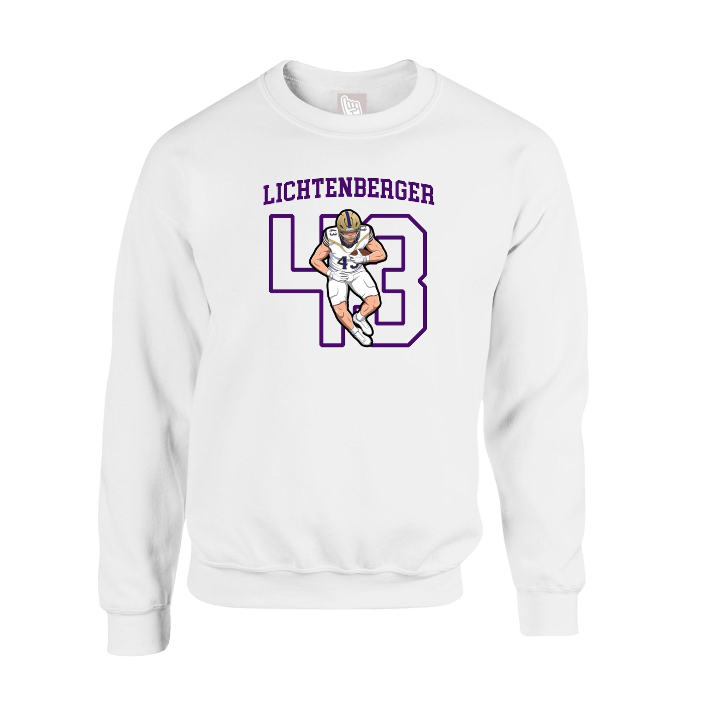 Fleece Crew — Shirsey in White