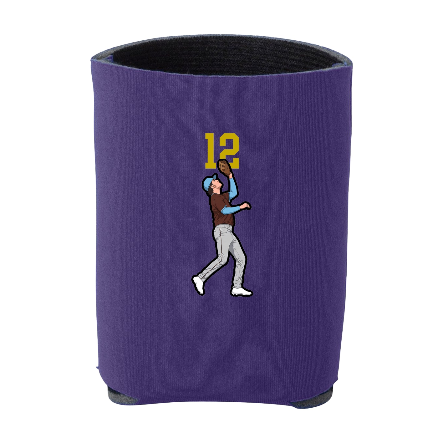 Can Holder — Number Top in Purple