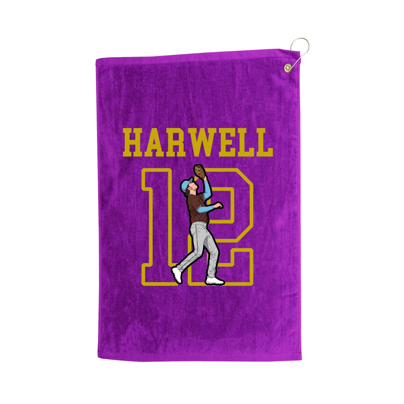 Golf Towel — Shirsey in Purple