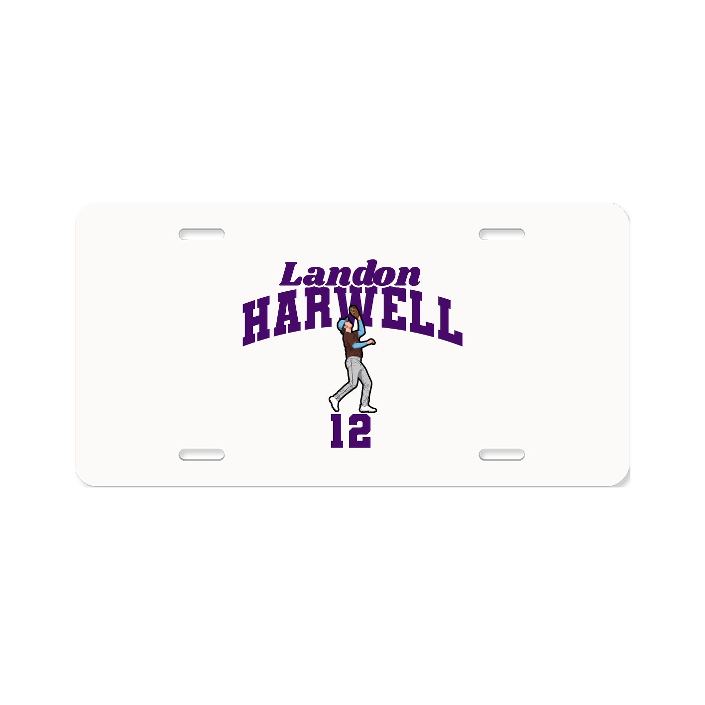 License Plate — Signature Arch in Classic