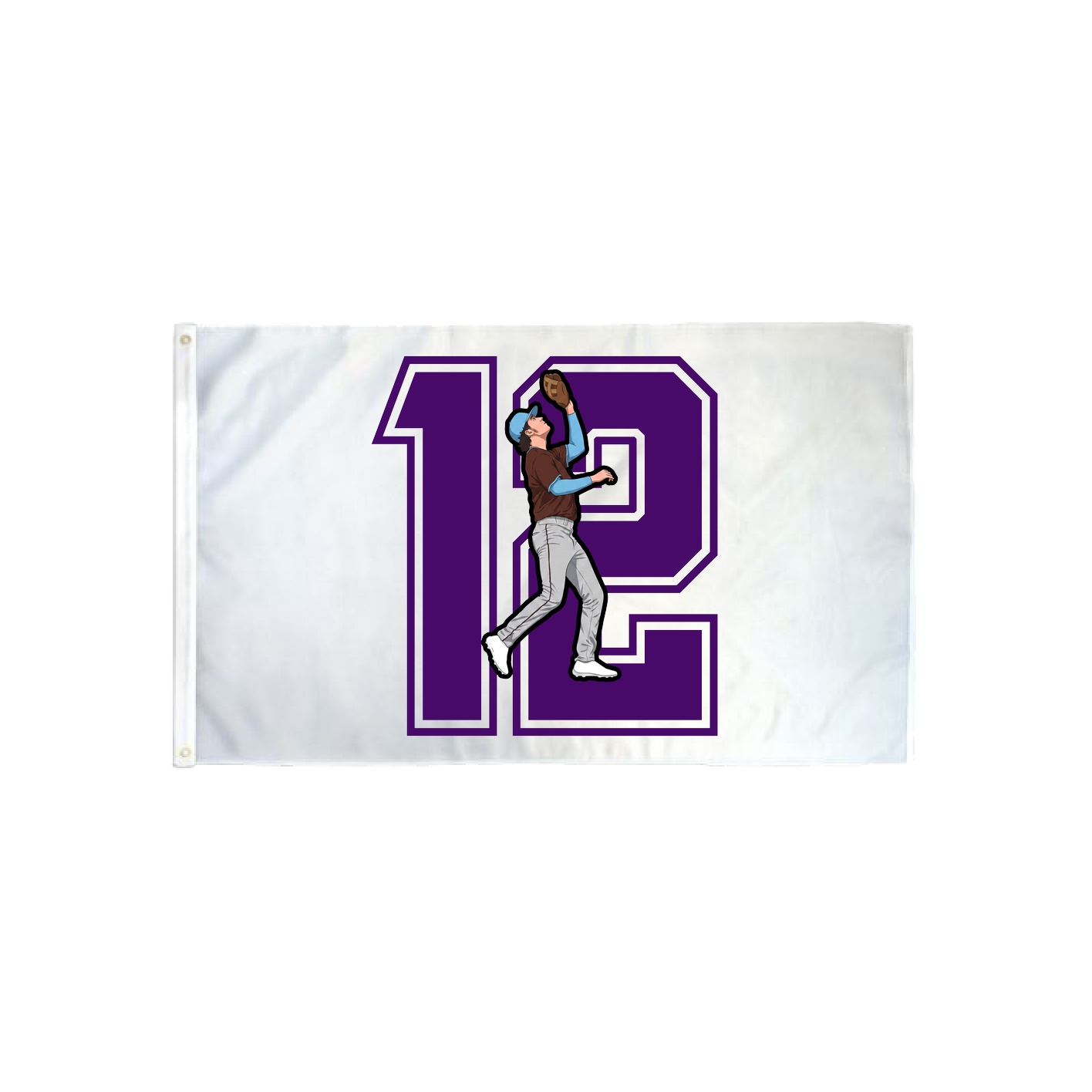 3x5 Flag — Number in Classic