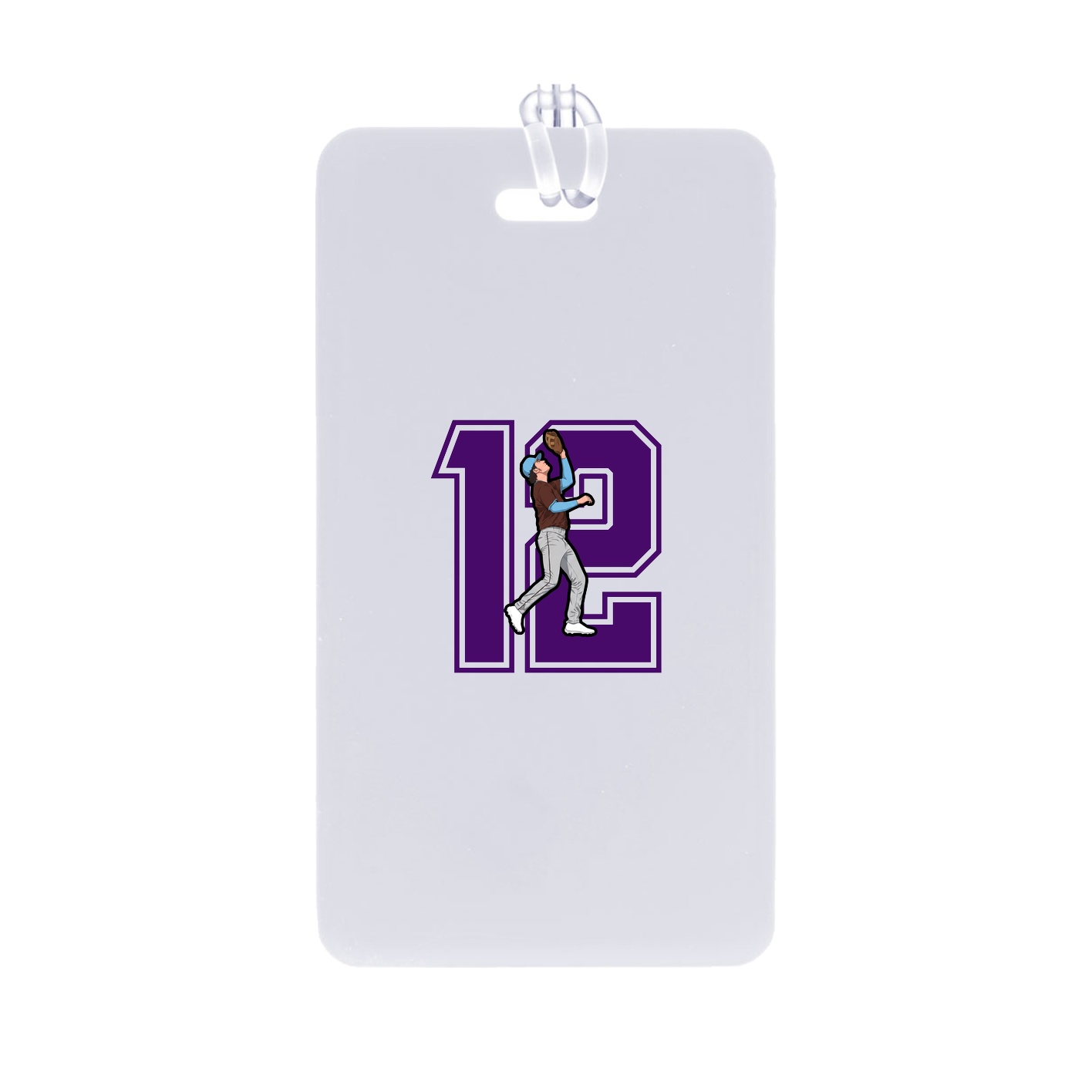 Bag Tag — Number in Classic