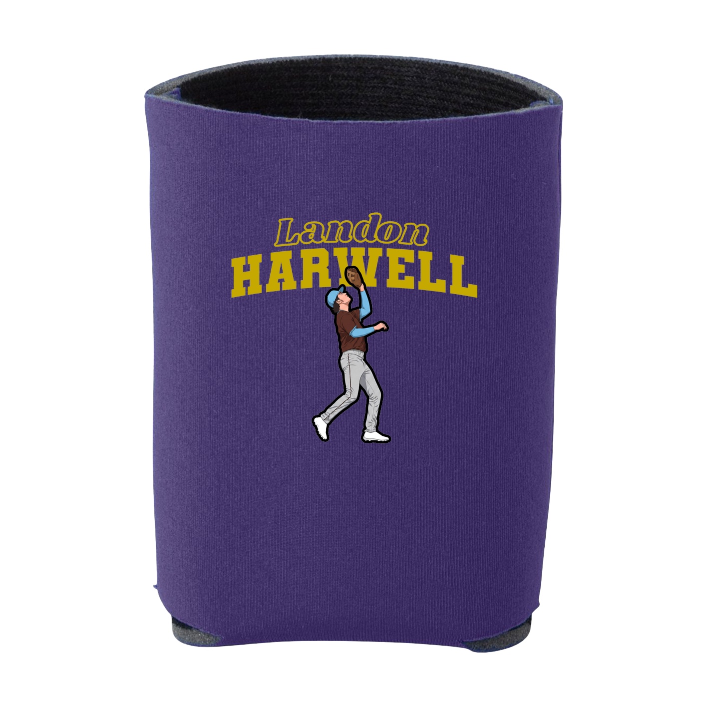 Can Holder — Name Arch in Purple